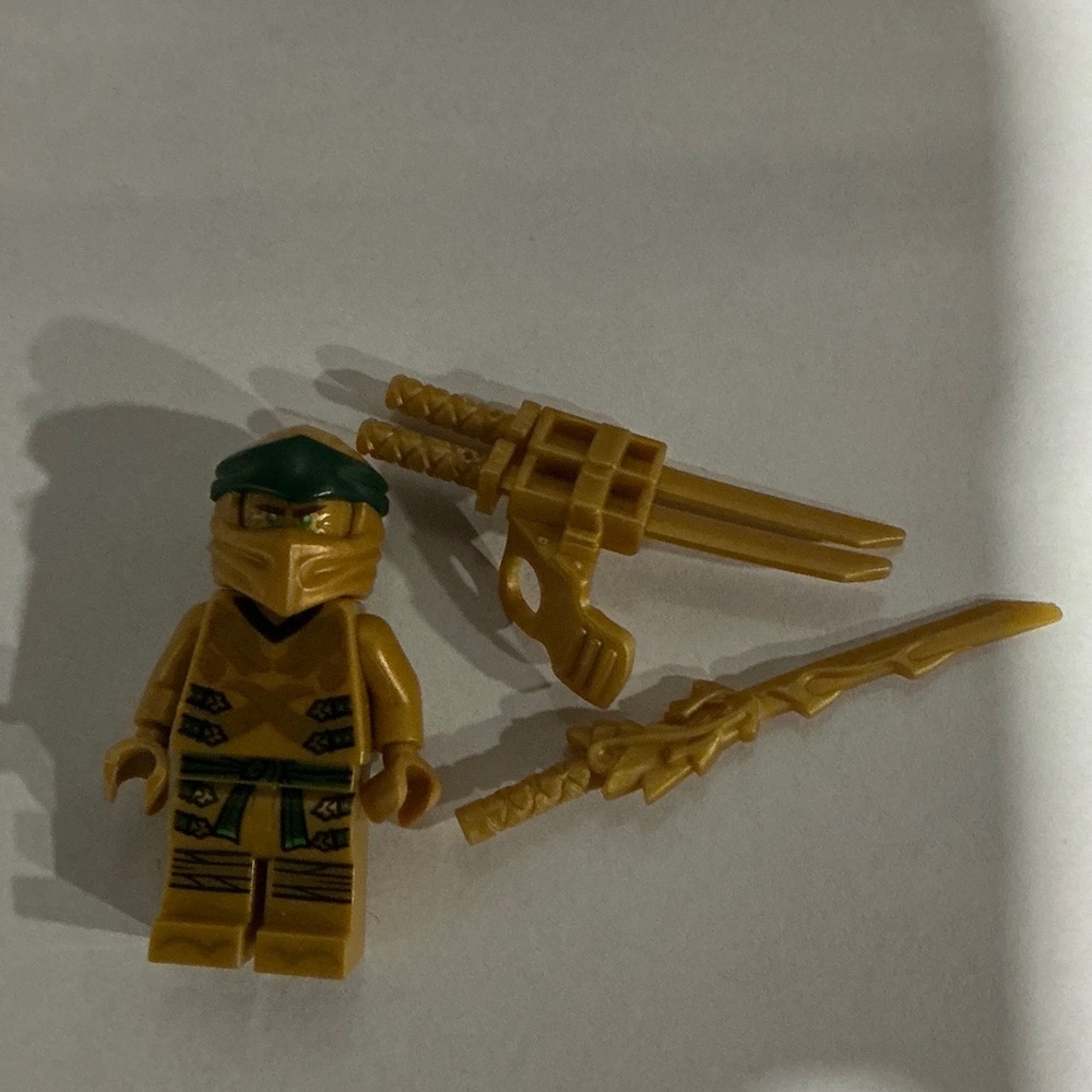 Lego Ninjago Minifigure NJO0654 Lloyd Golden Ninja Legacy